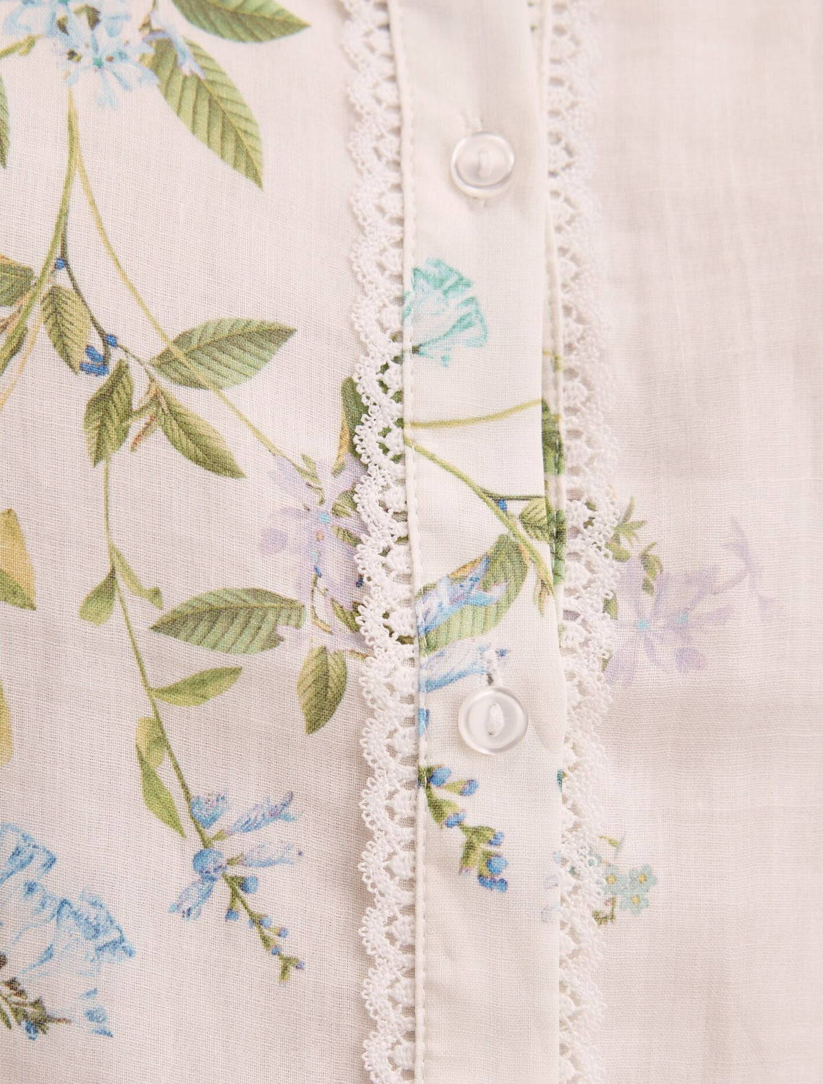 Posie Lace Detail Blouse Forever New