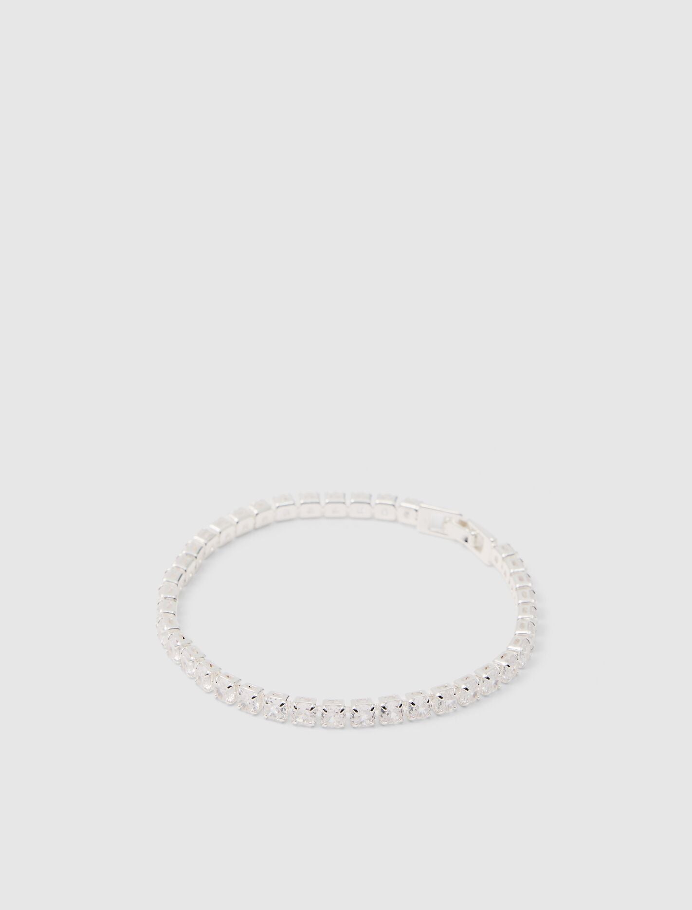Cristalle Cubic Zirconia Tennis Bracelet 0 Silver Crystal Forever New