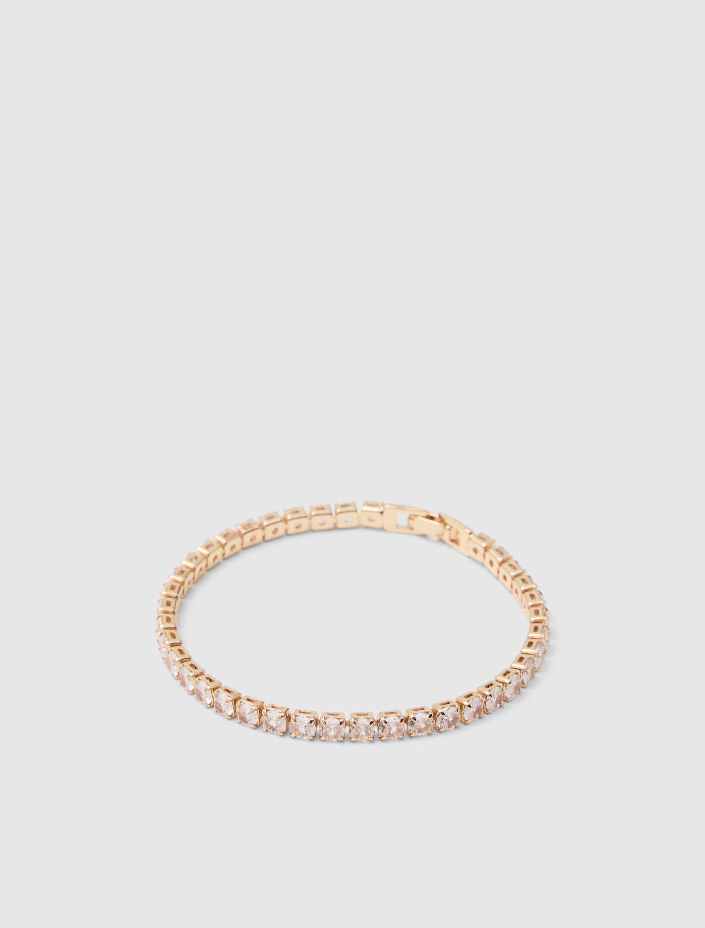 Cristalle Cubic Zirconia Tennis Bracelet 0 Gold Crystal Forever New
