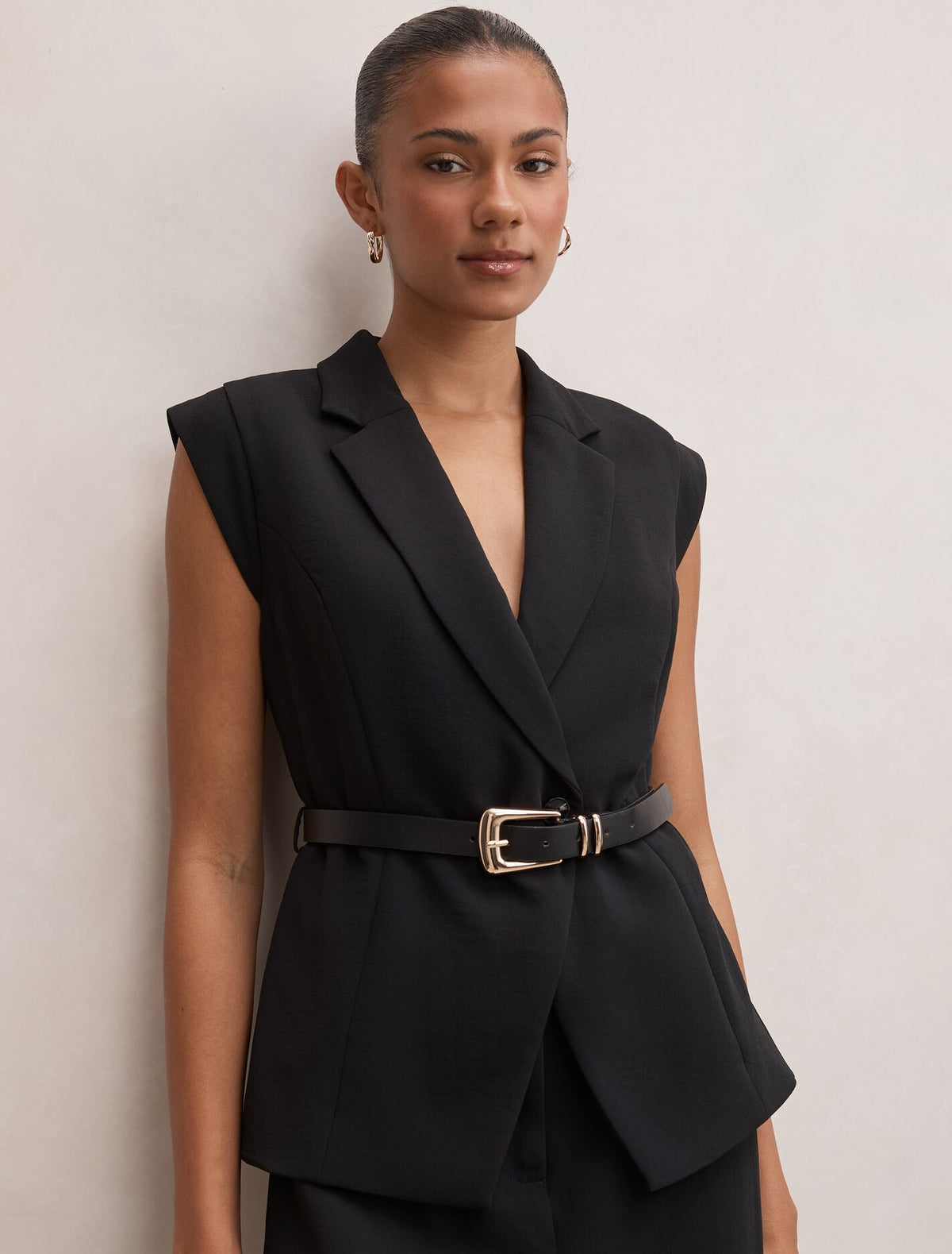 Ayla Tailored Belted Jumpsuit Forever New