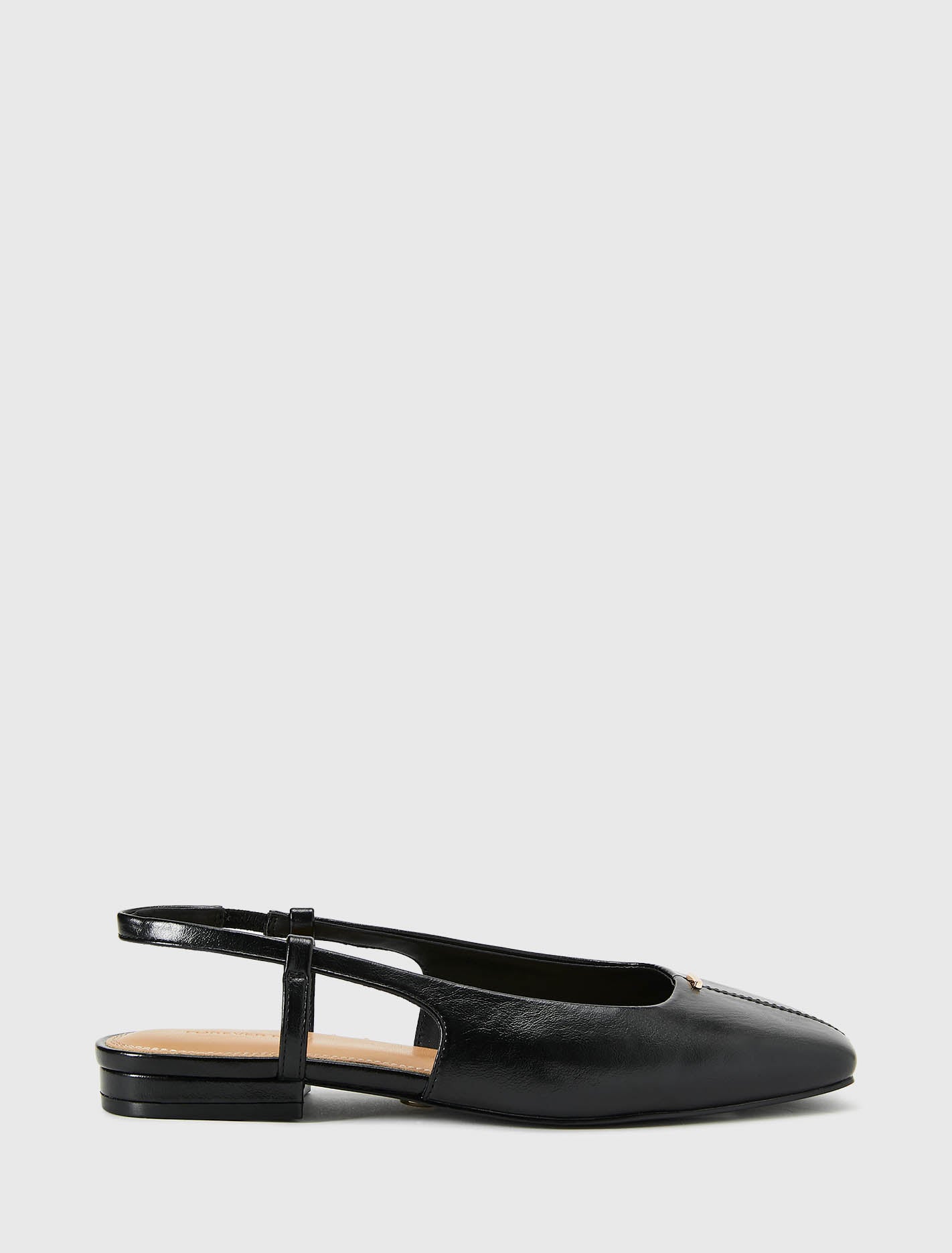Grace Centre Seam Detail Slingback Flat