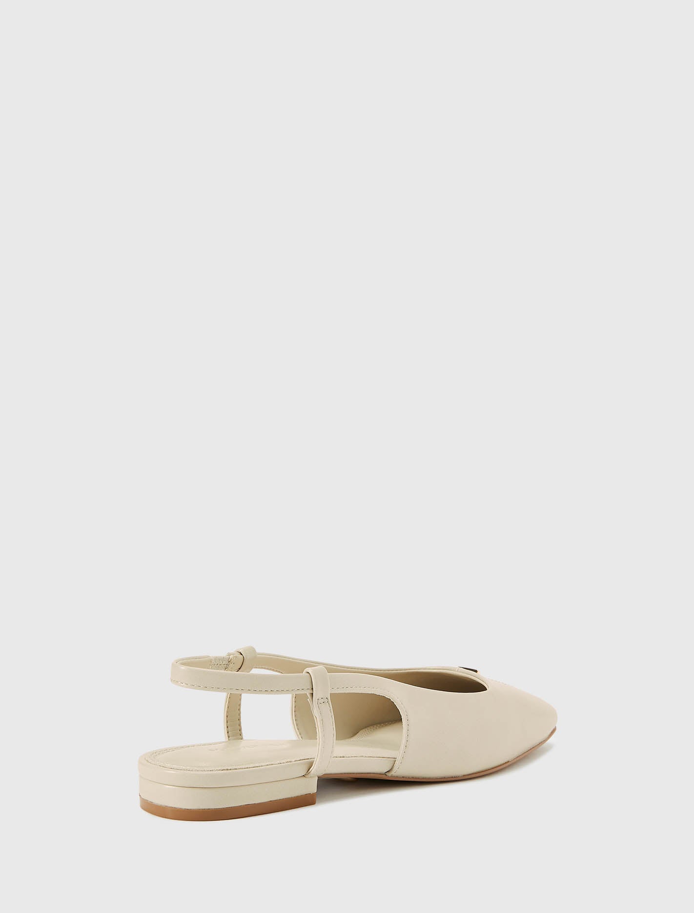 Grace Centre Seam Detail Slingback Flat