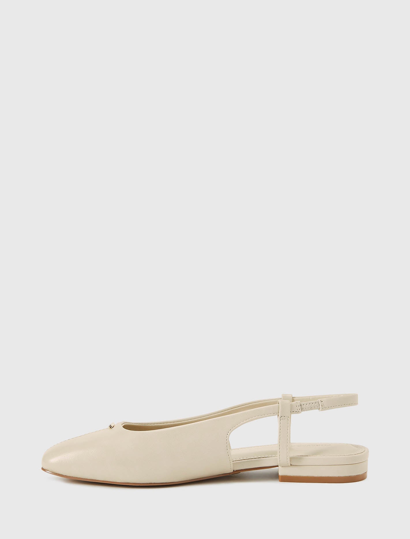 Grace Centre Seam Detail Slingback Flat