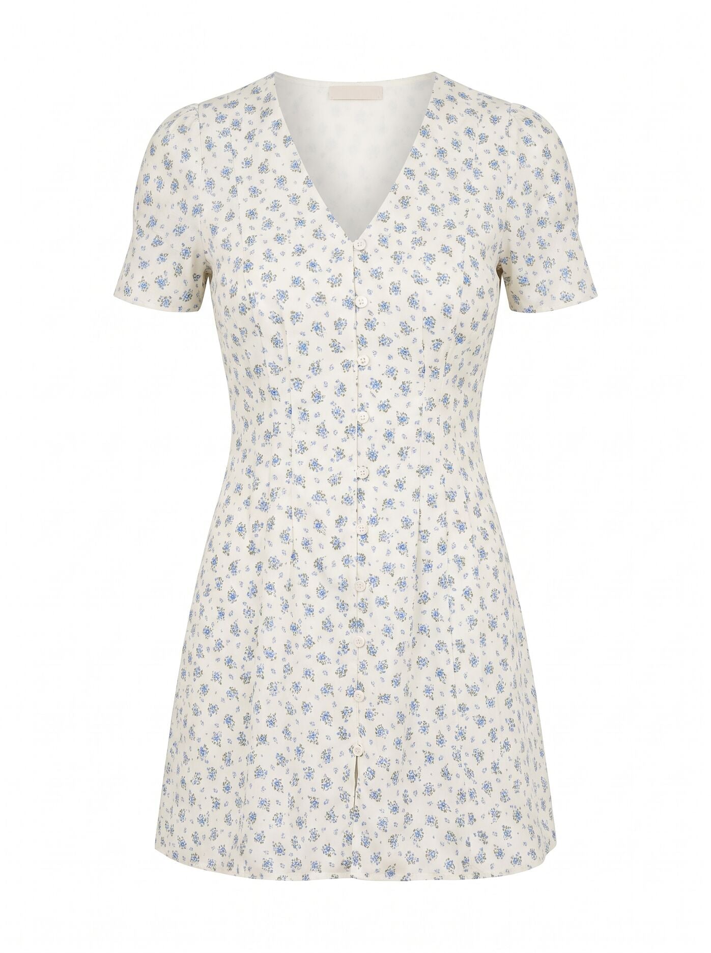 Saffia Pintuck Linen Mini Dress