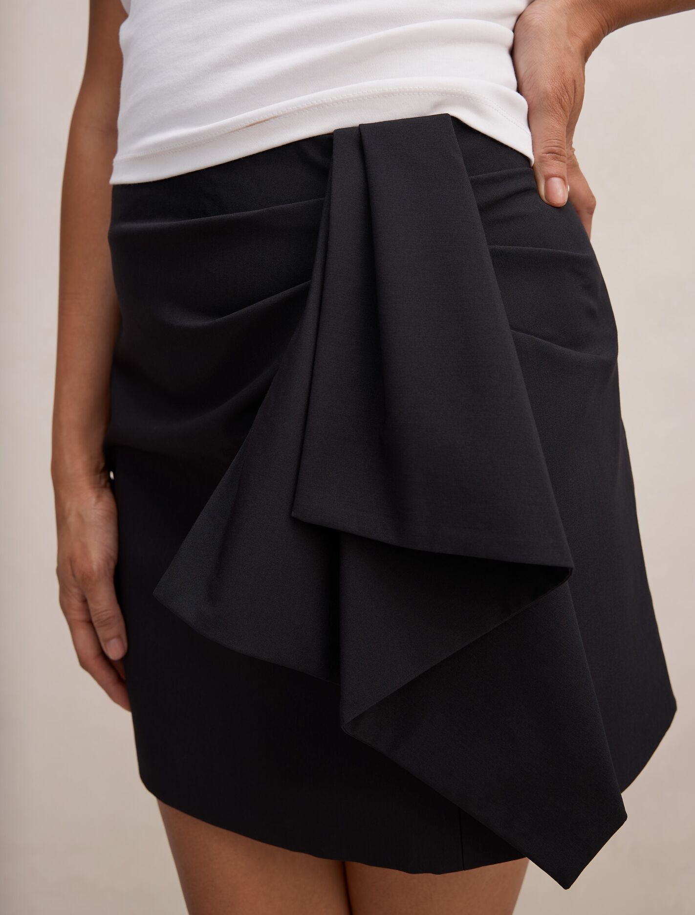Lexi Drape Mini Skirt Forever New