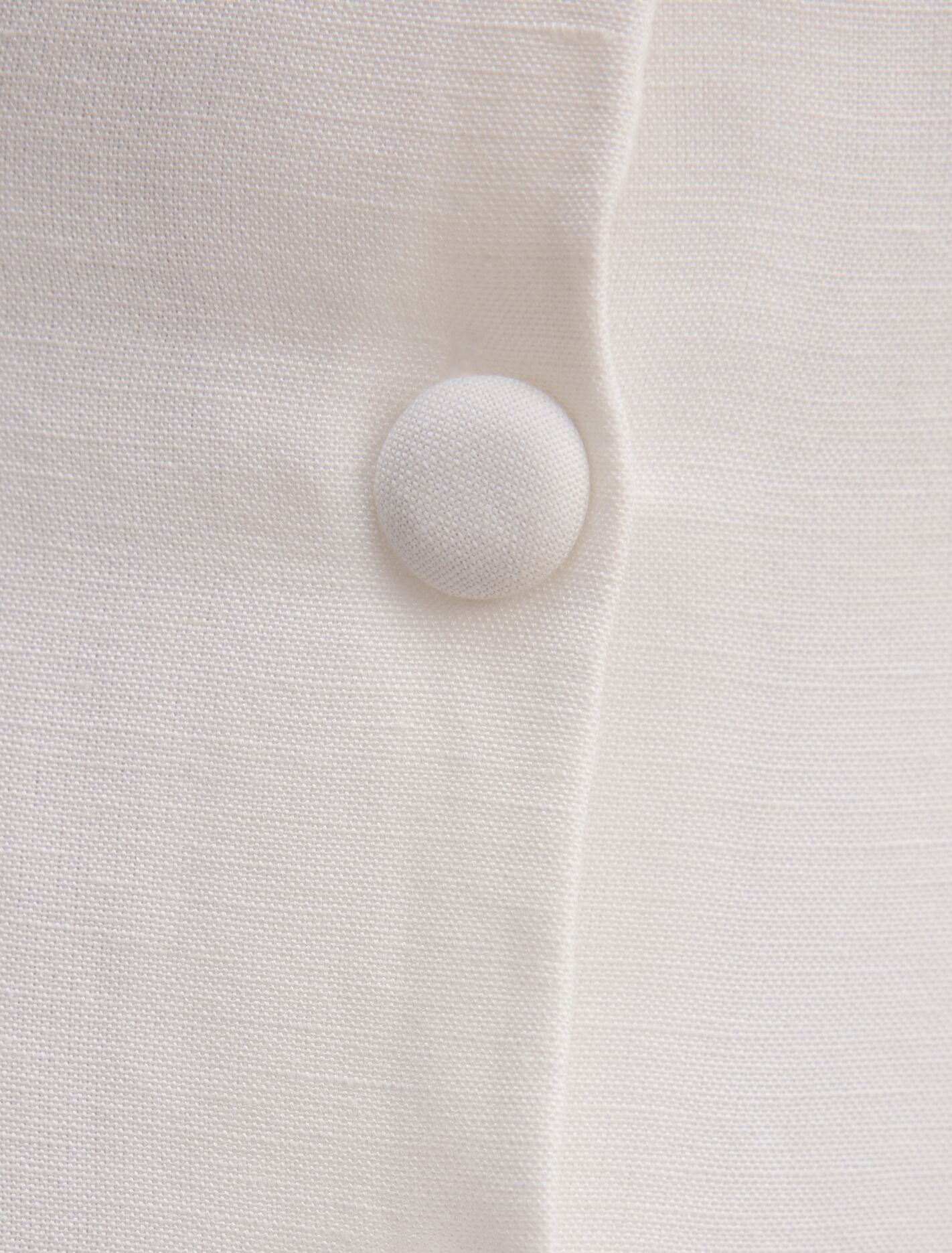 Elinda Button Up Linen Mini Dress Forever New