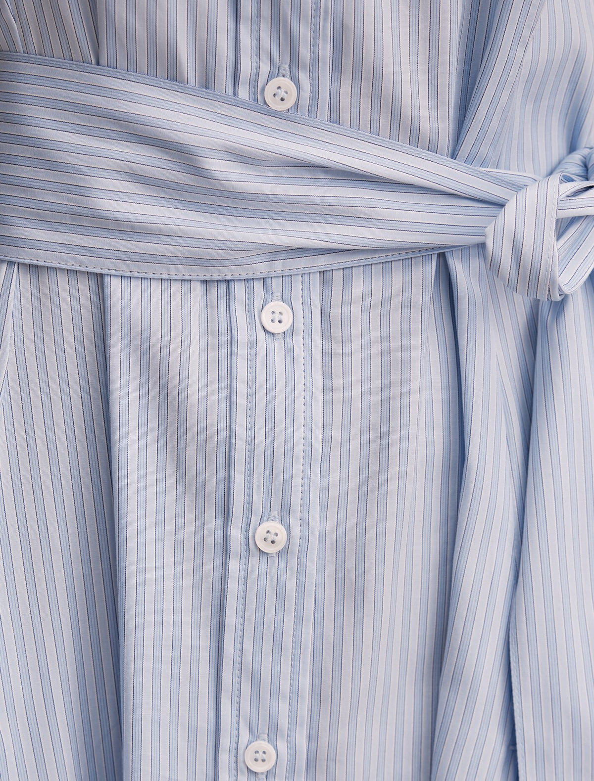 Mina Stripe Shirt Midi Dress Forever New