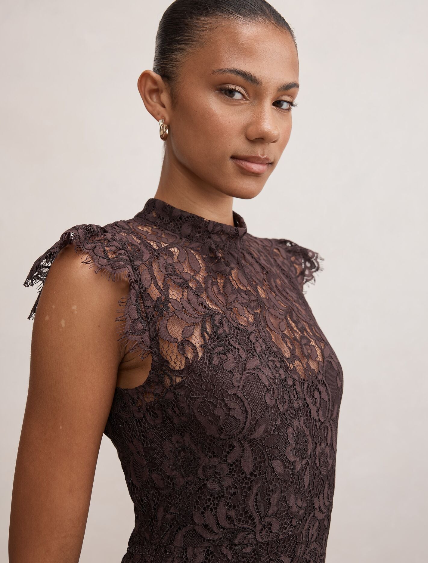 Arielle Lace Midi Dress Forever New