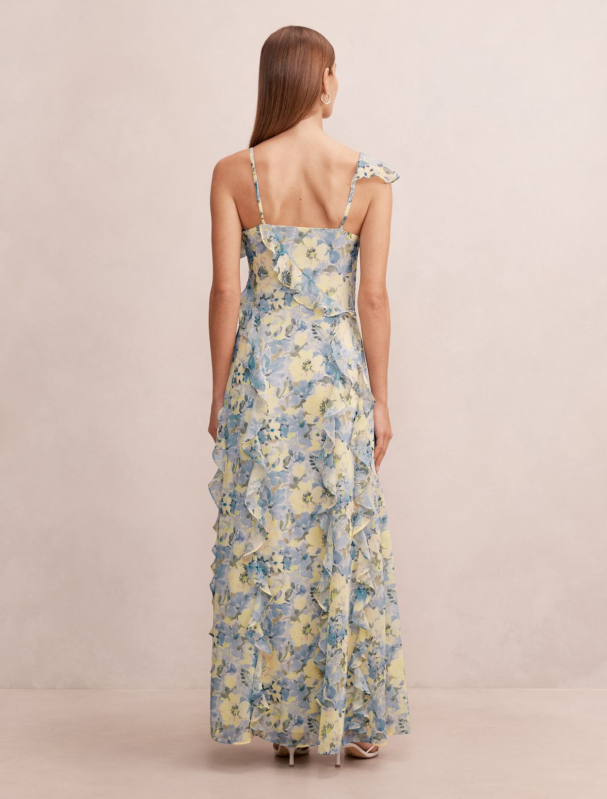 Lorenze Ruffle Maxi Dress Forever New