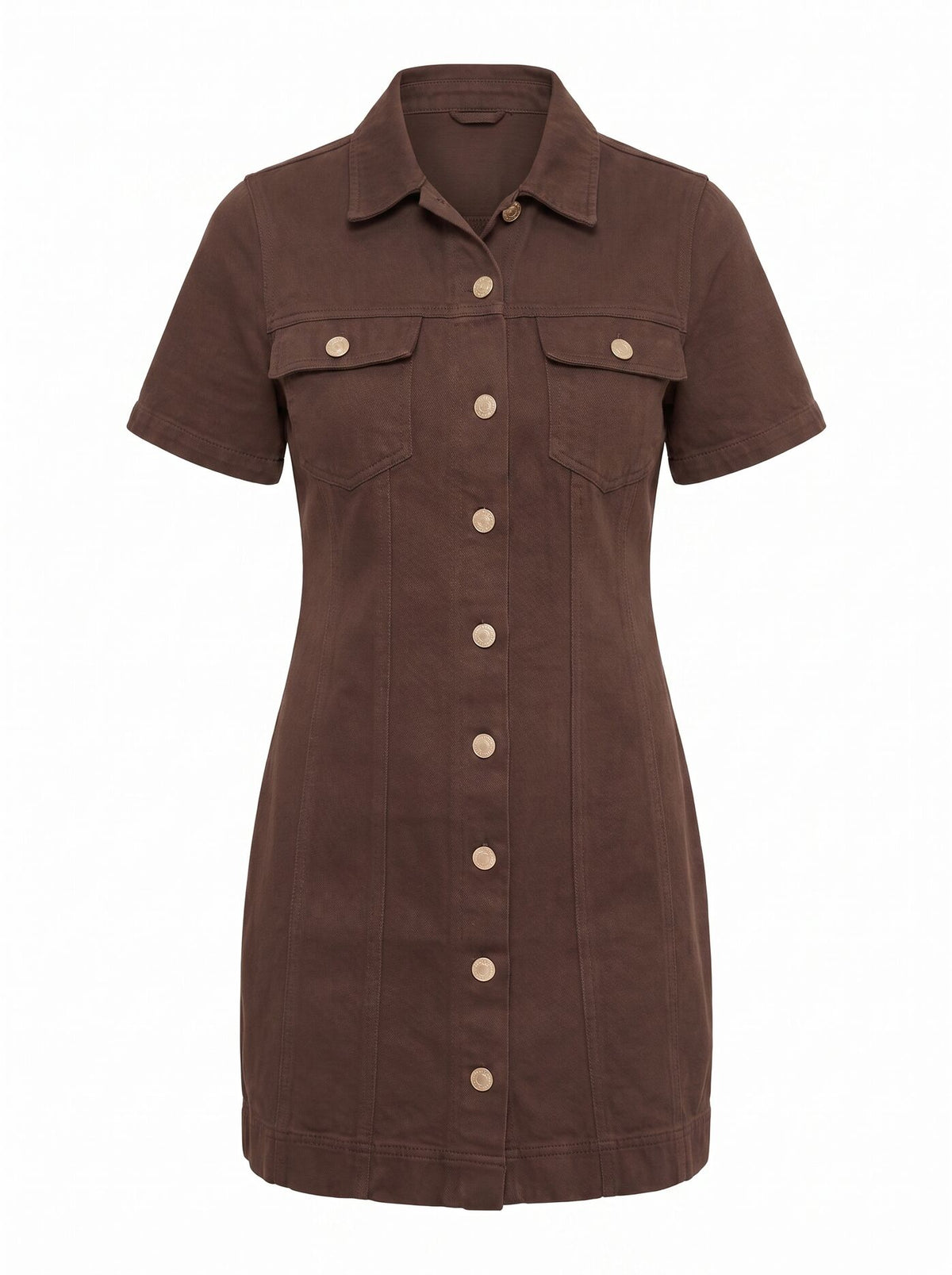 Sophia Mini Denim Shirt Dress Forever New