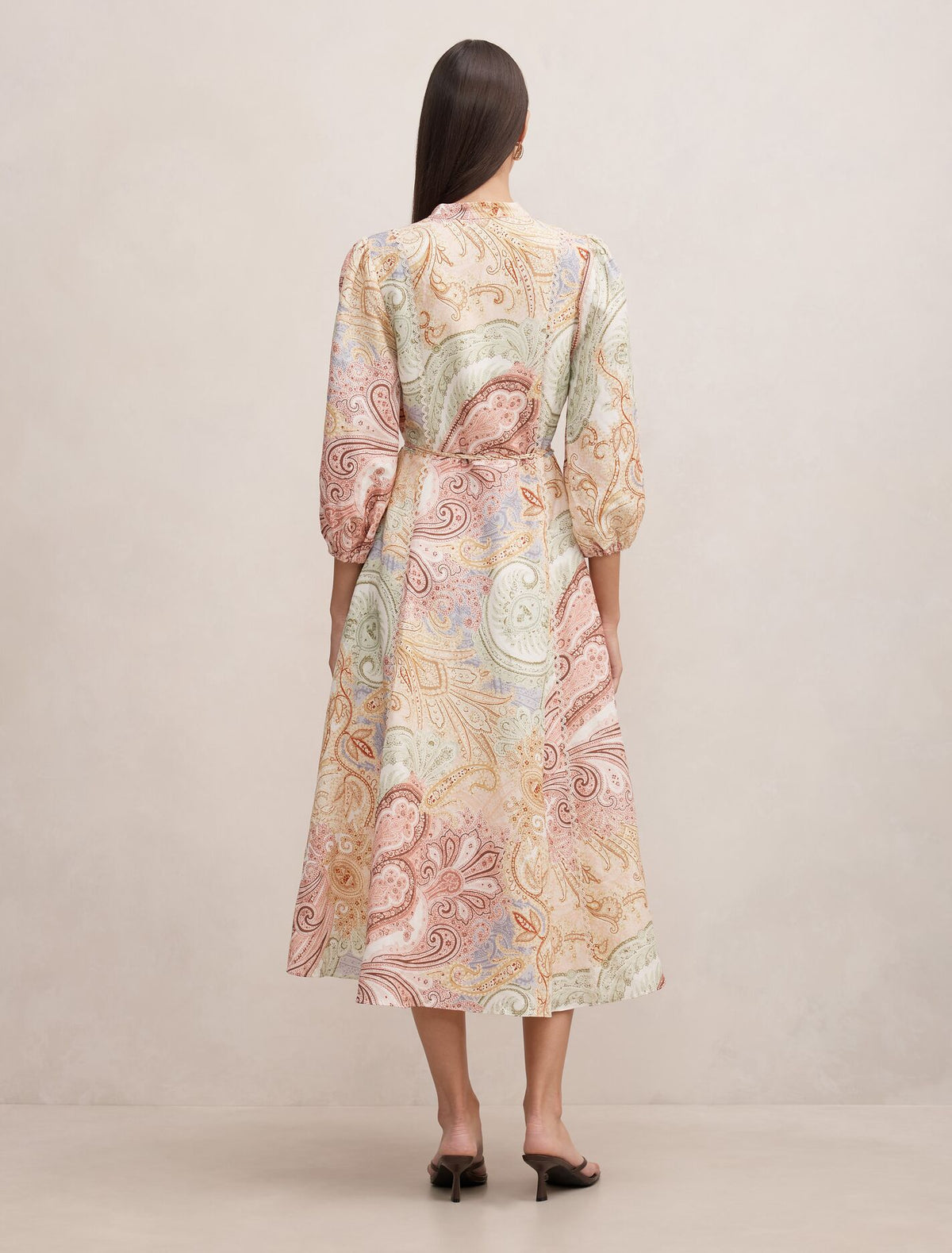 Halle Printed Midi Dress Forever New