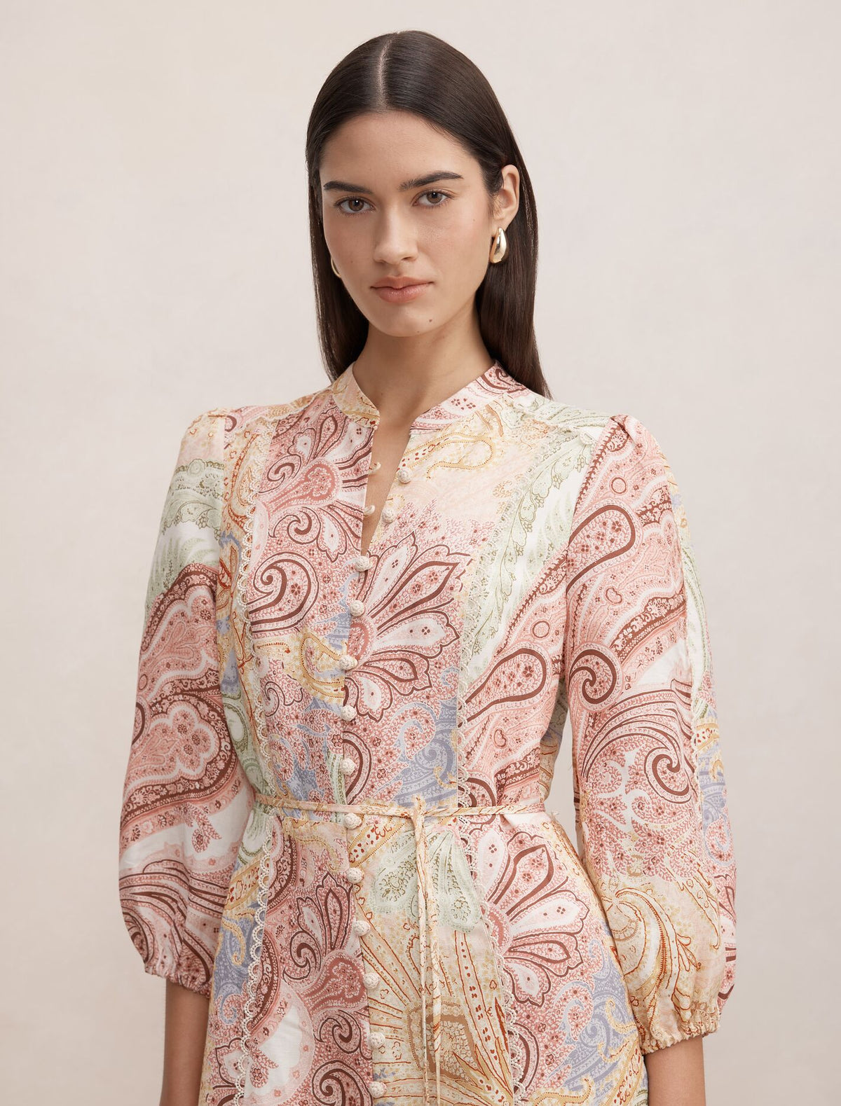 Halle Printed Midi Dress Forever New
