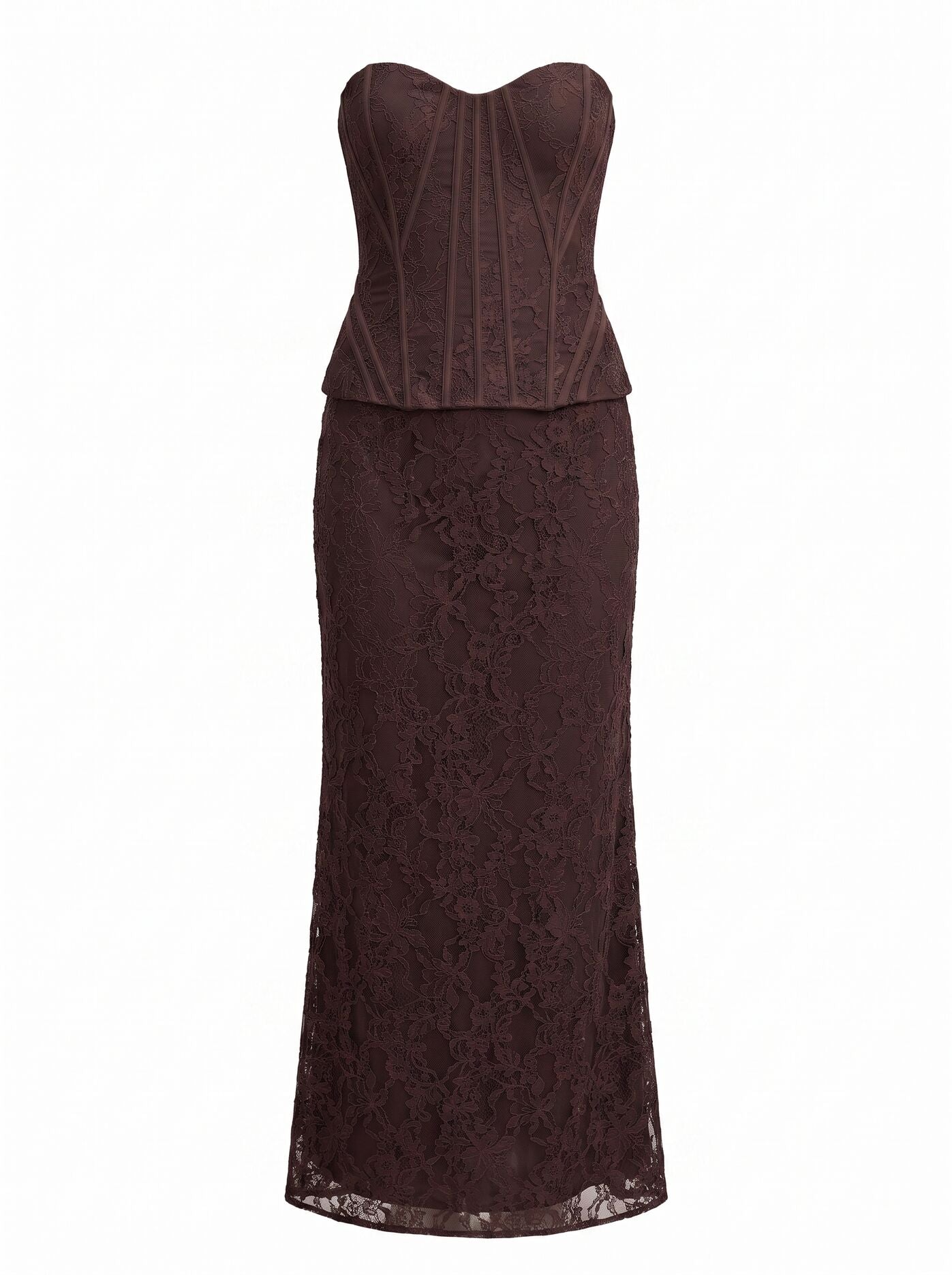 Myla Lace Corset Maxi Dress Forever New