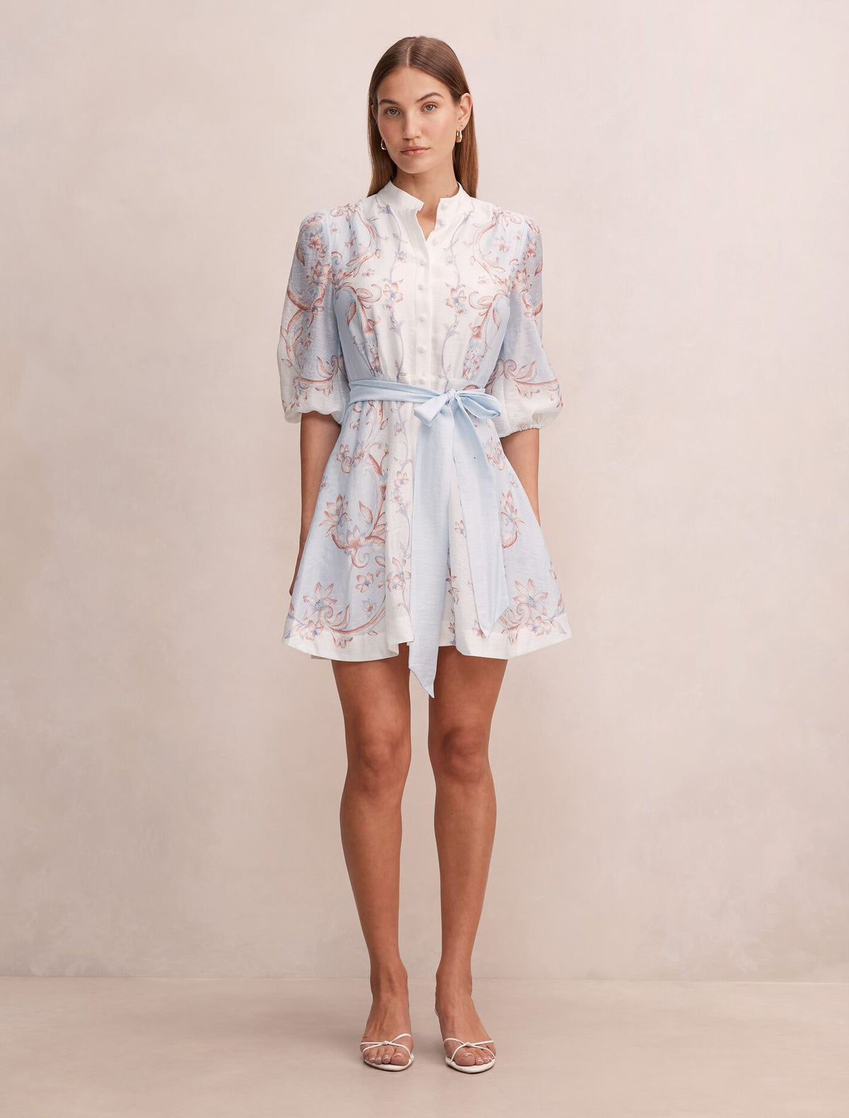 Adi Print Mini Dress Forever New