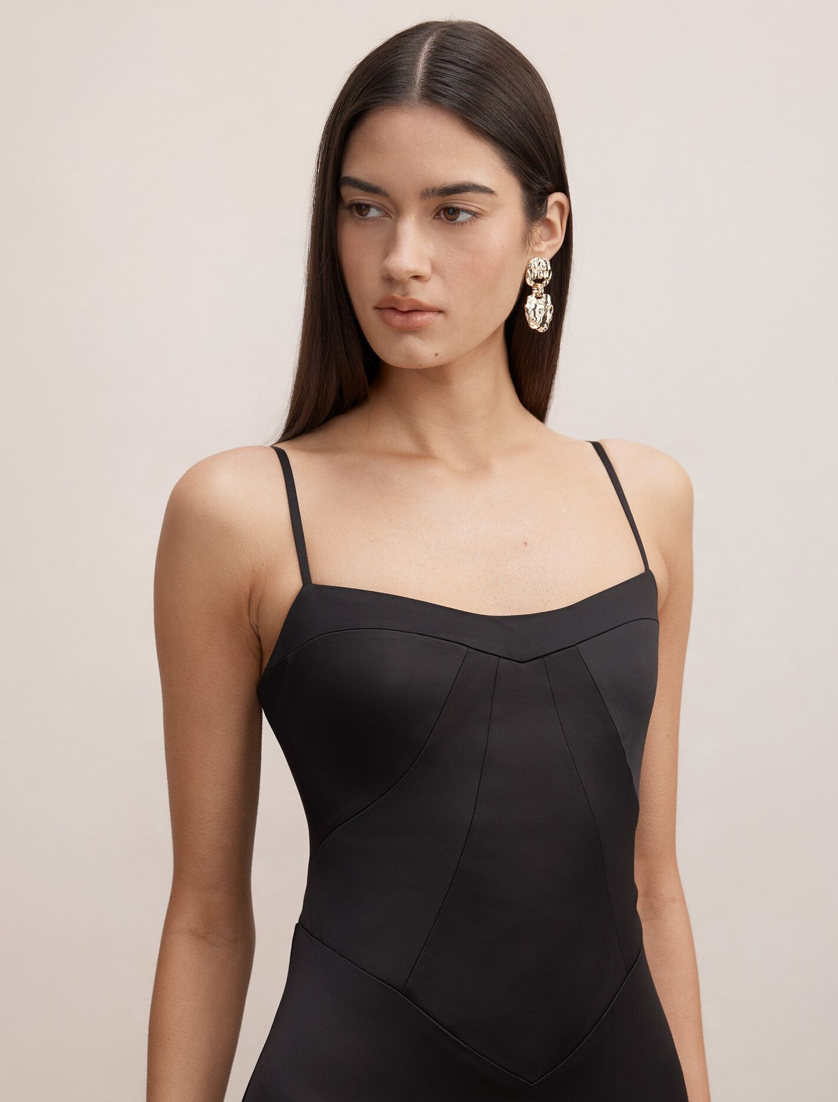 Hattie Corset Panelled Maxi Dress Forever New
