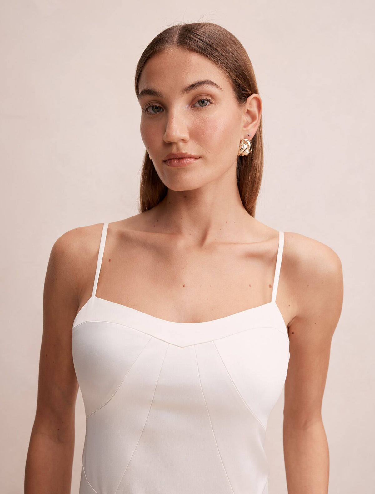 Hattie Corset Panelled Maxi Dress