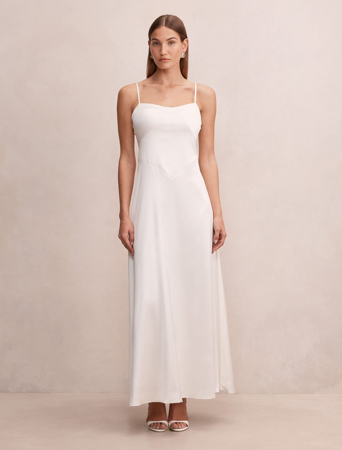 Hattie Corset Panelled Maxi Dress