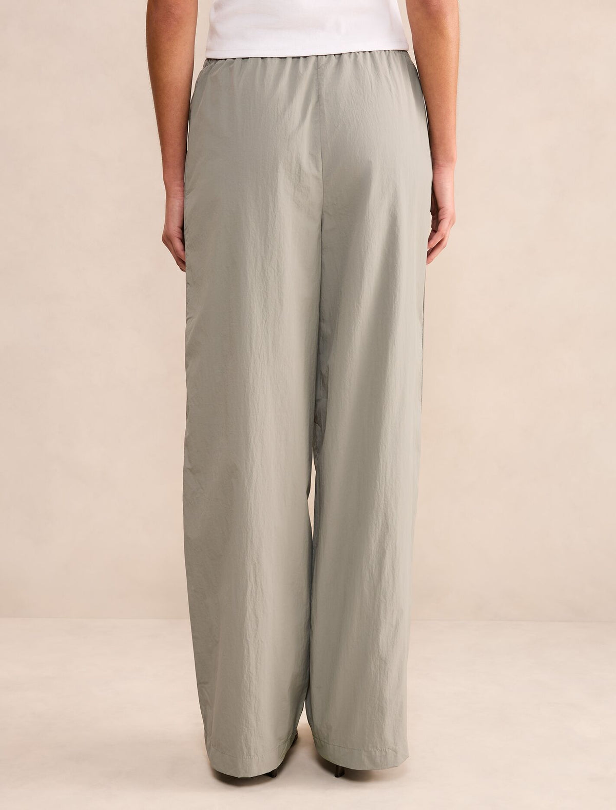 Billie Elastic Waist Wide Leg Pants Forever New