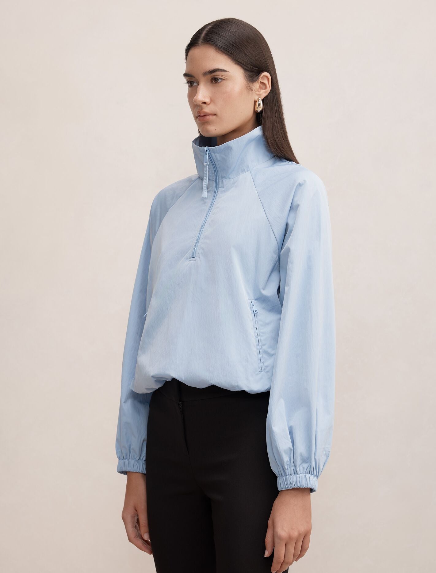 Kim Quarter Zip Windbreaker Jacket Forever New