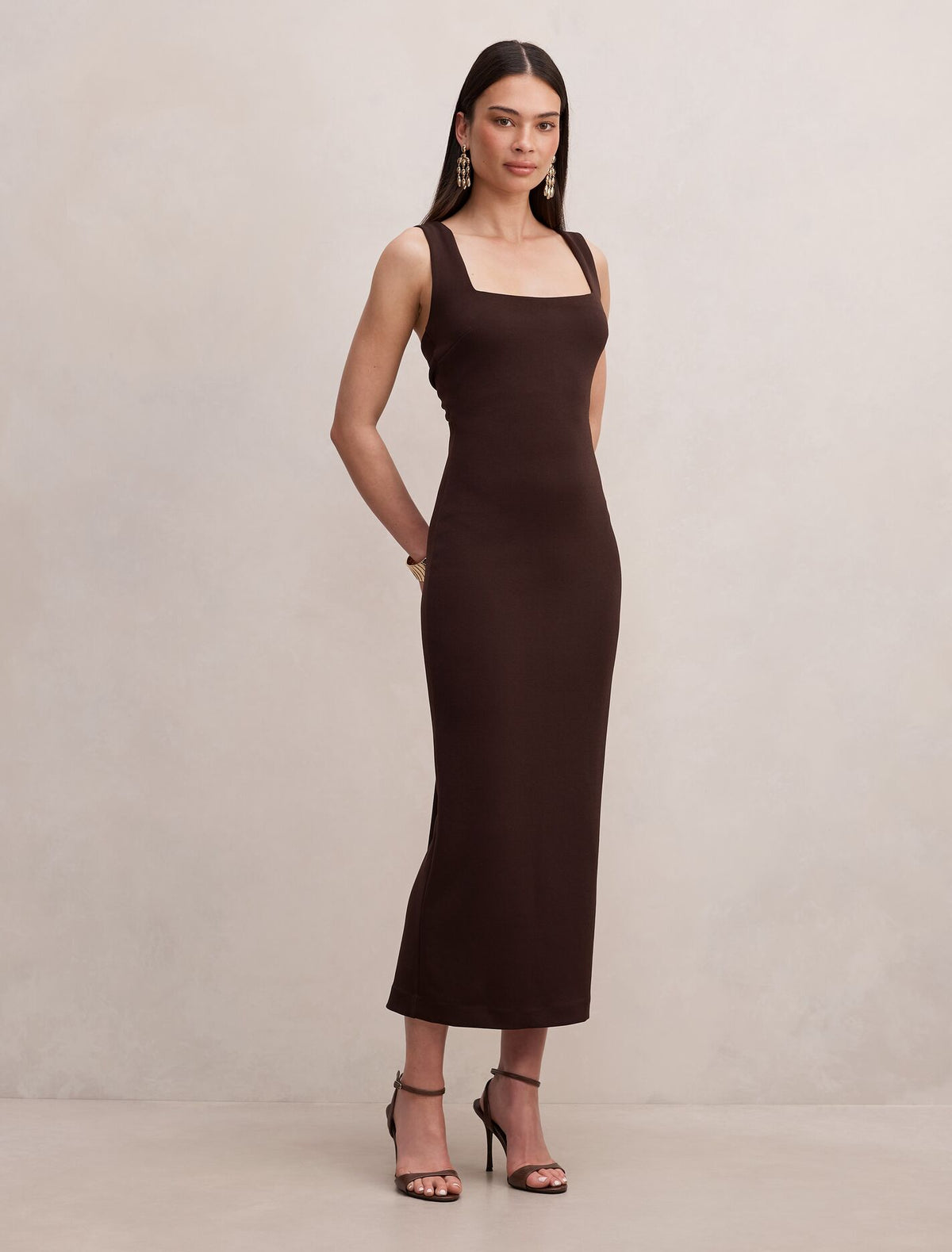 Shiloh Back Detailed Bodycon Dress Forever New