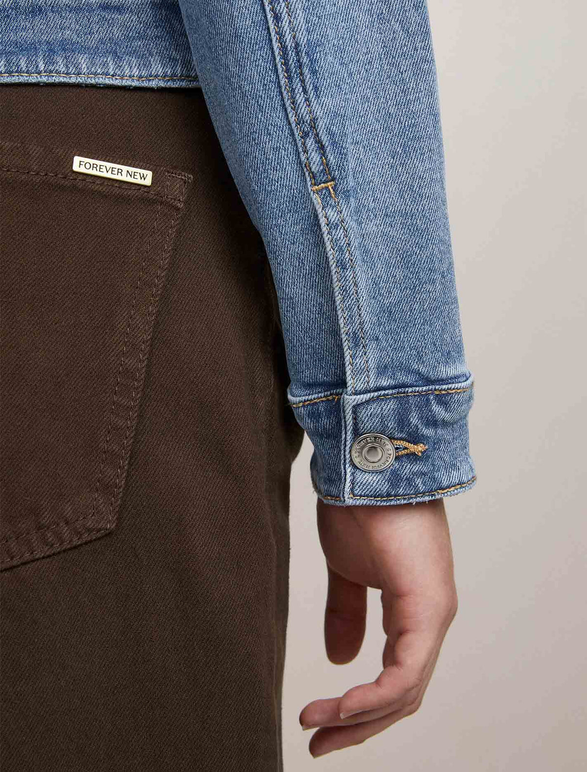 Anastasia Mid Trucker Jacket