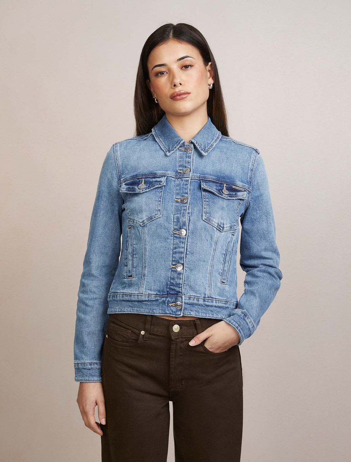 Anastasia Mid Trucker Jacket