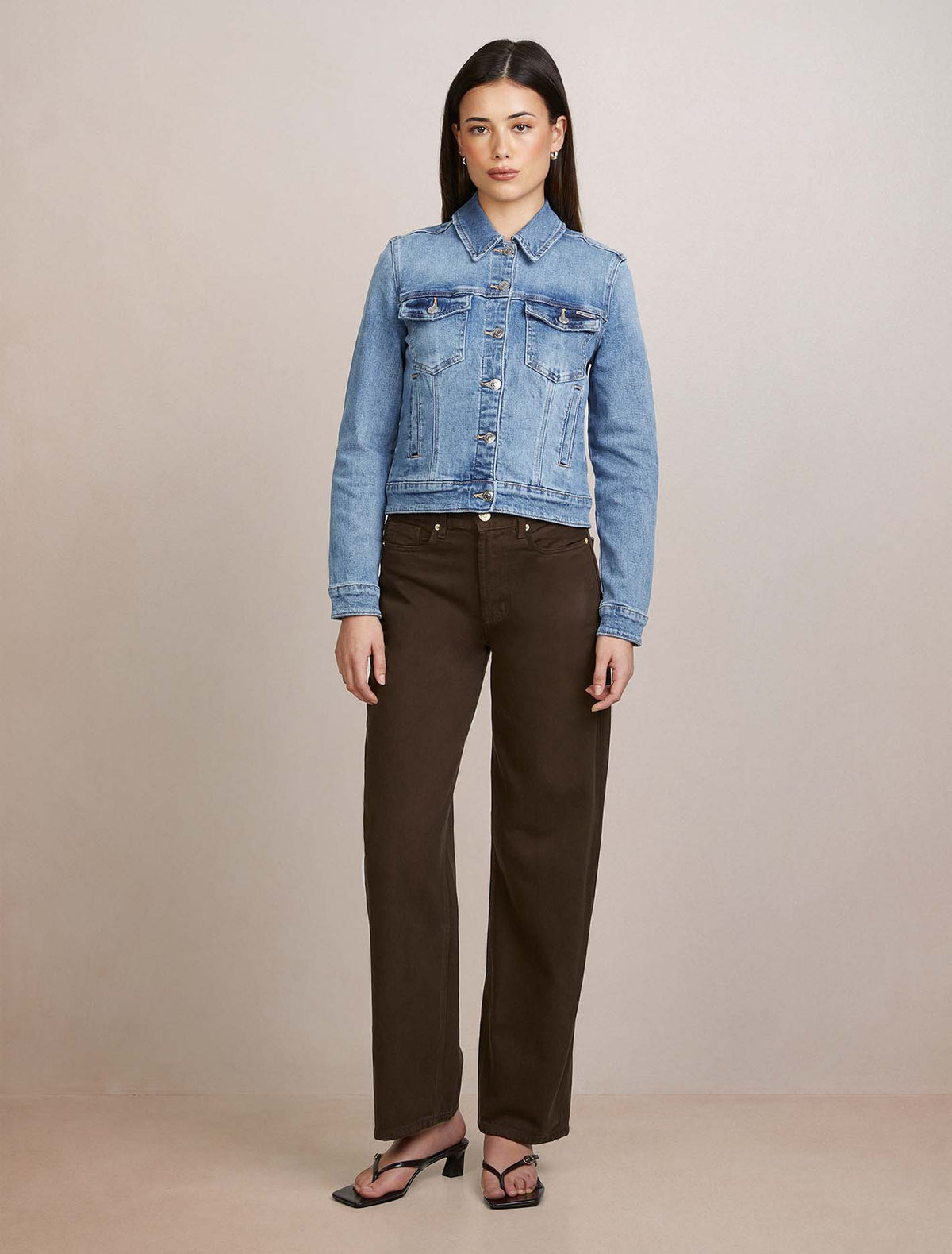 Anastasia Mid Trucker Jacket