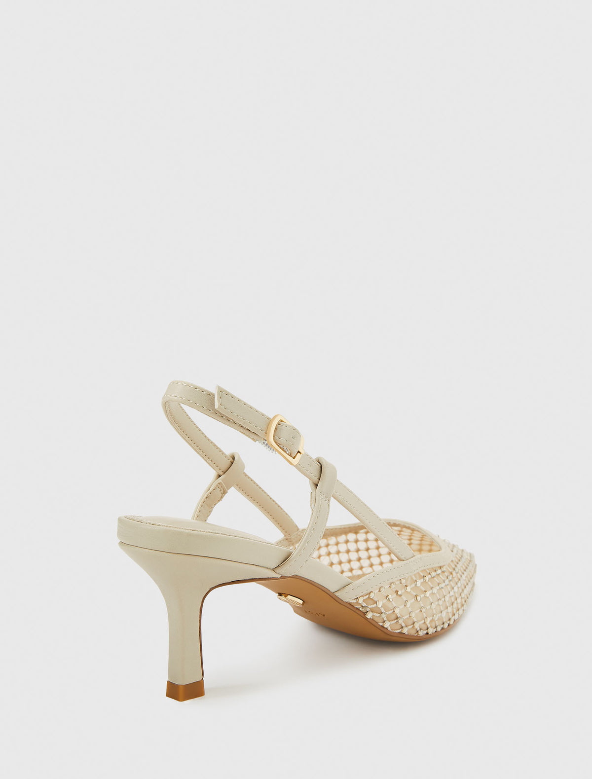Diana Diamante Mesh Slingback Heel Forever New