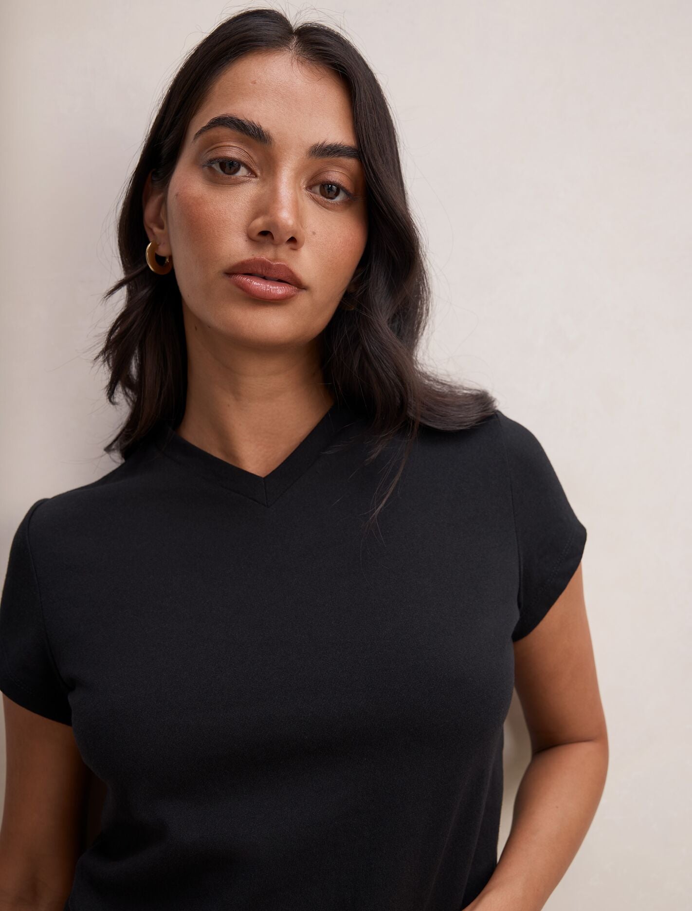 Portia V Neck Baby T-Shirt Forever New