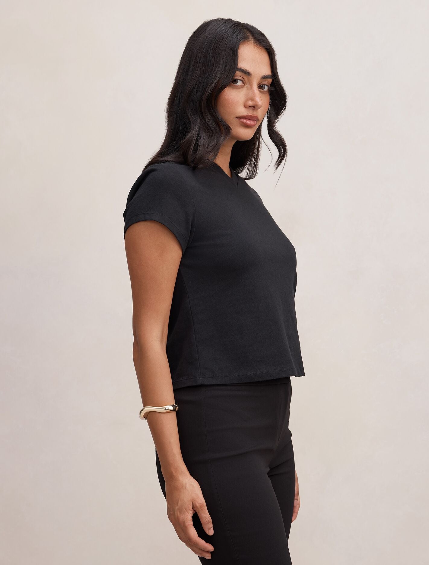 Portia V Neck Baby T-Shirt Forever New