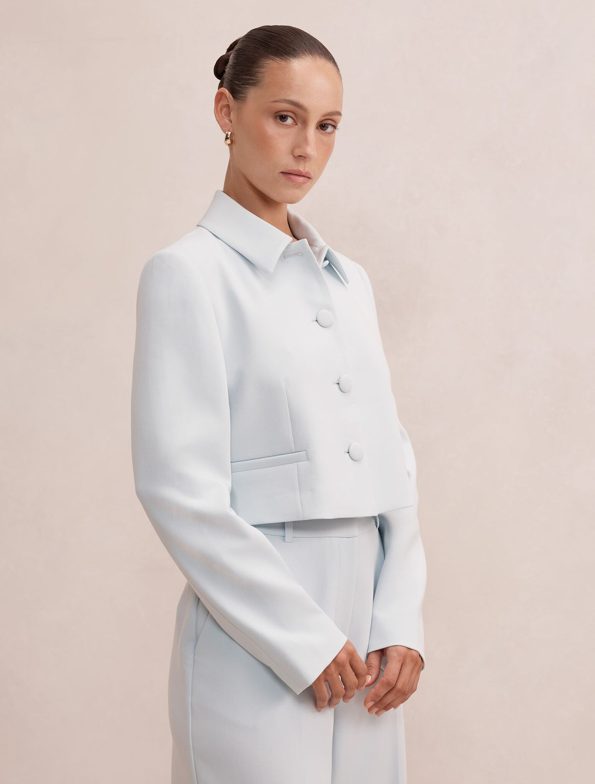 Alex Petite Top Collar Jacket Forever New