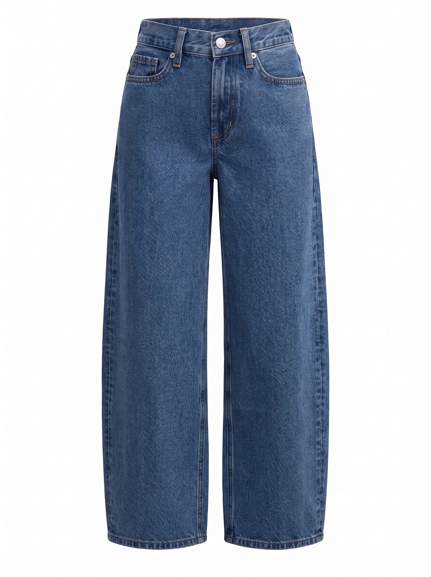 Emma Petite Mid-Rise Barrel Jeans Forever New