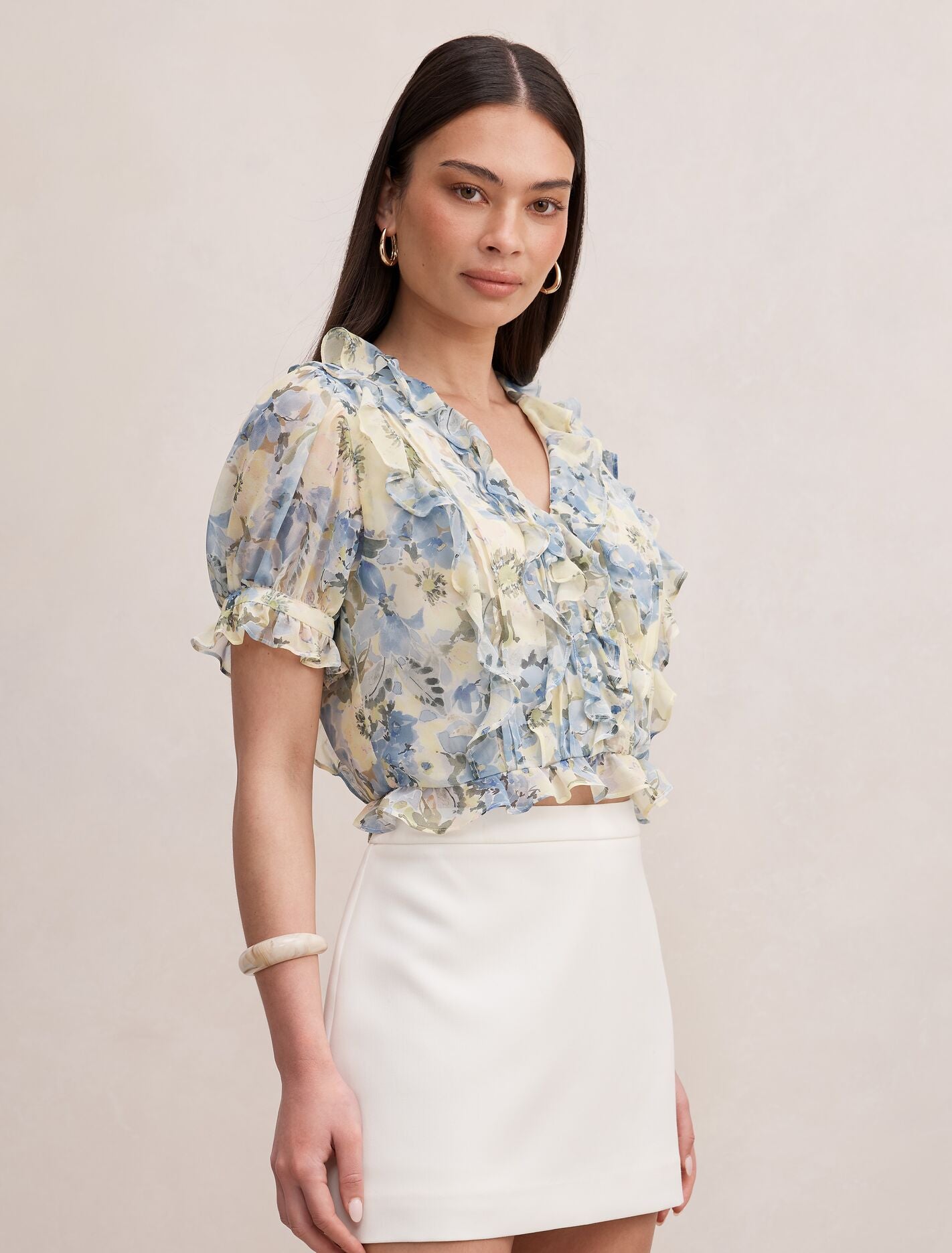 Blossom Ruffle Blouse