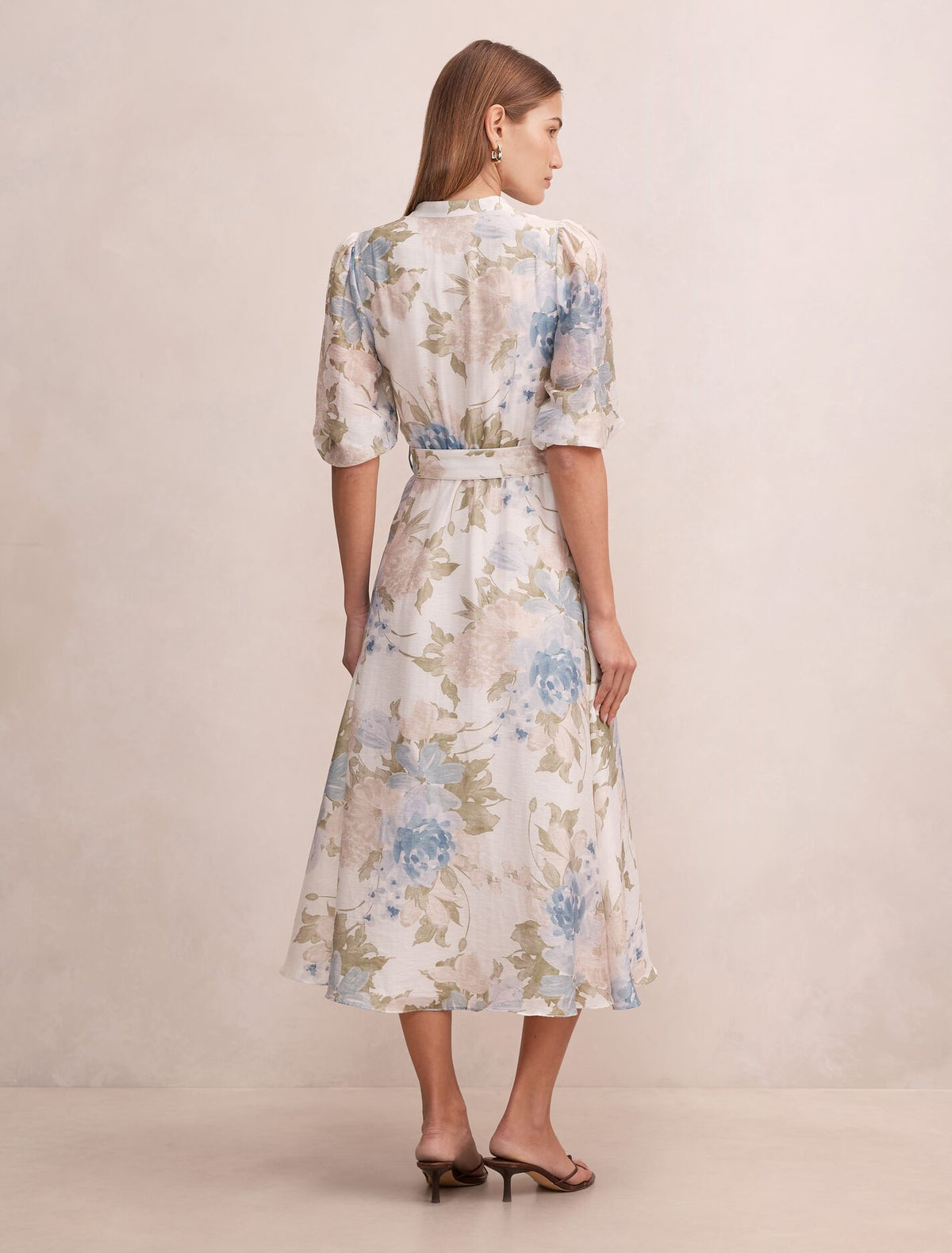 Irena Printed Midi Dress Forever New