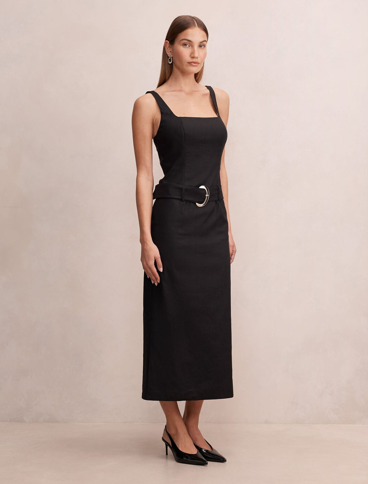 Angelica Column Midi Dress Forever New
