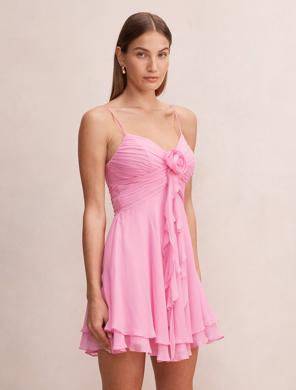 Billie Rosette Mini Dress Forever New