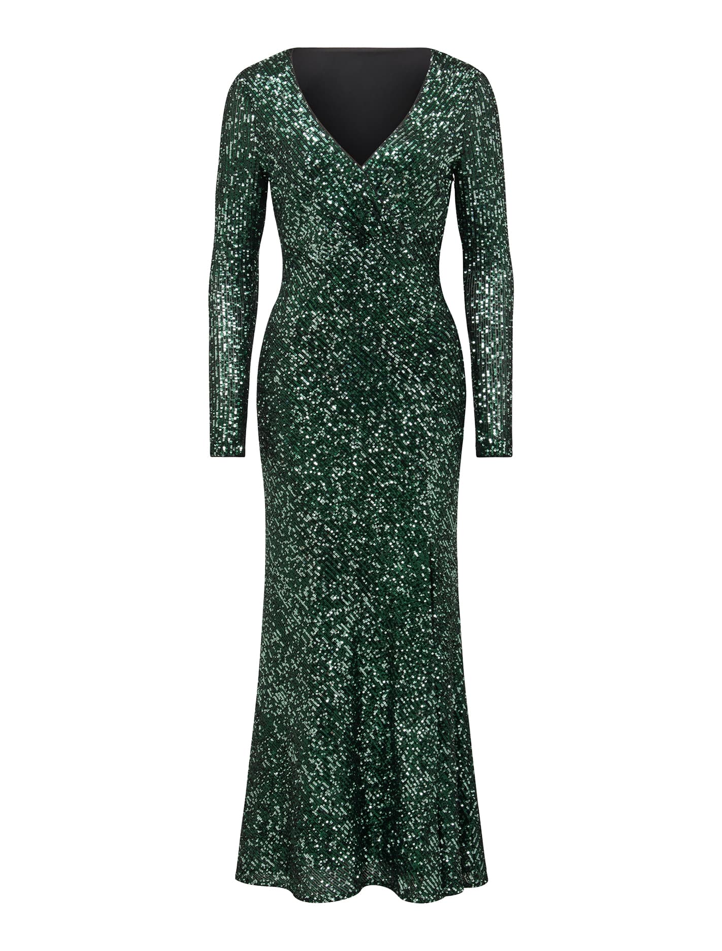 Laurie Sequin Long Sleeve Dress Forever New