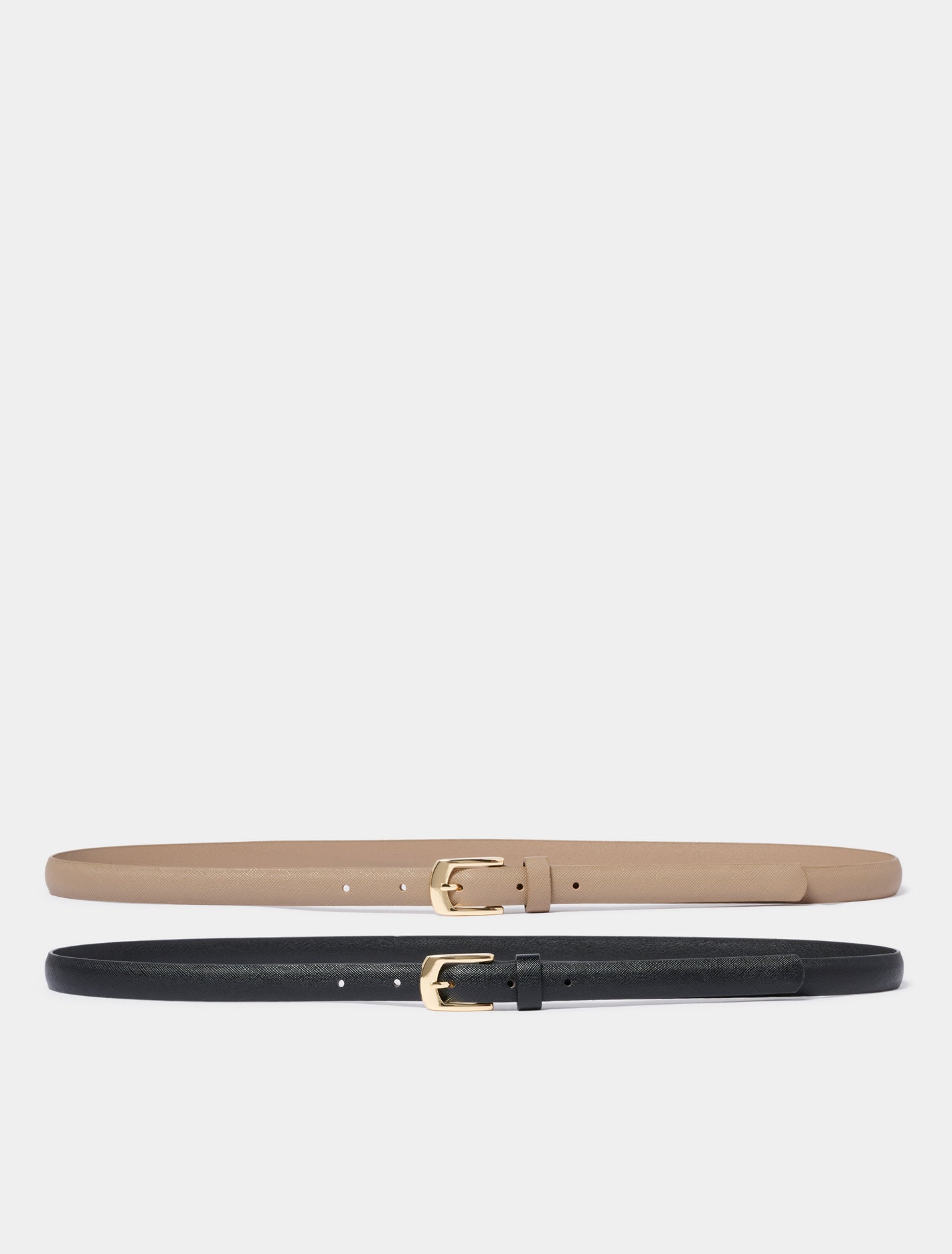 Harper 2 Pack Jean Belt Black Mocha Forever New