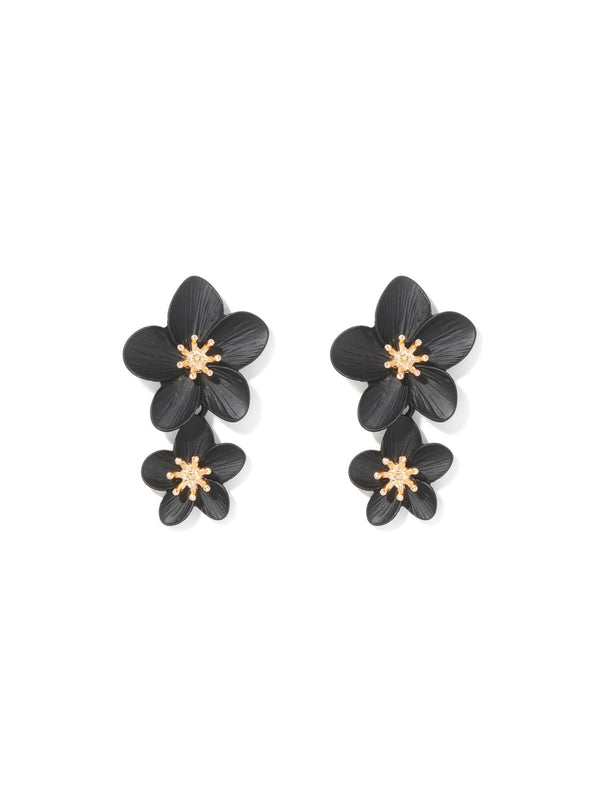 Carly Flower Drop Earrings Forever New
