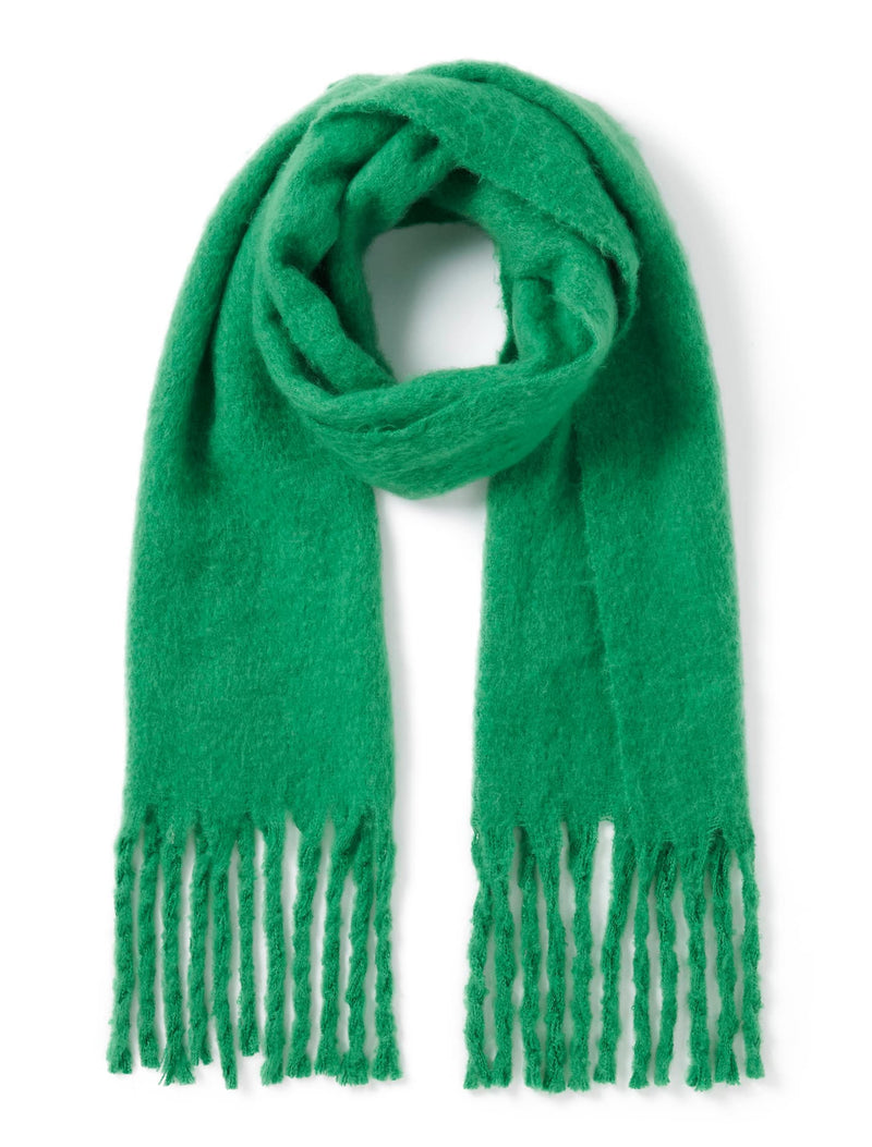 Emilie Boucle Scarf 0 Green Forever New