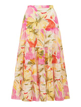 Tilly Tiered Midi Skirt Forever New