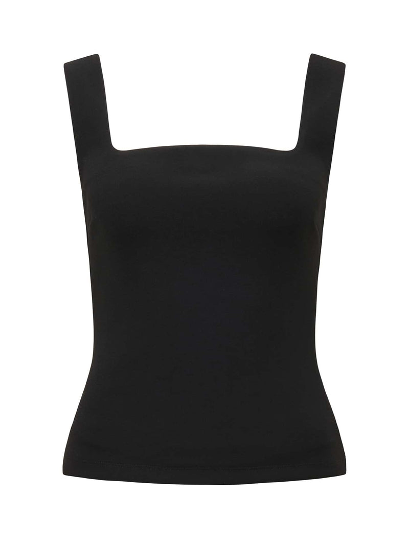 Charlotte Curved Neck Tank Top Forever New