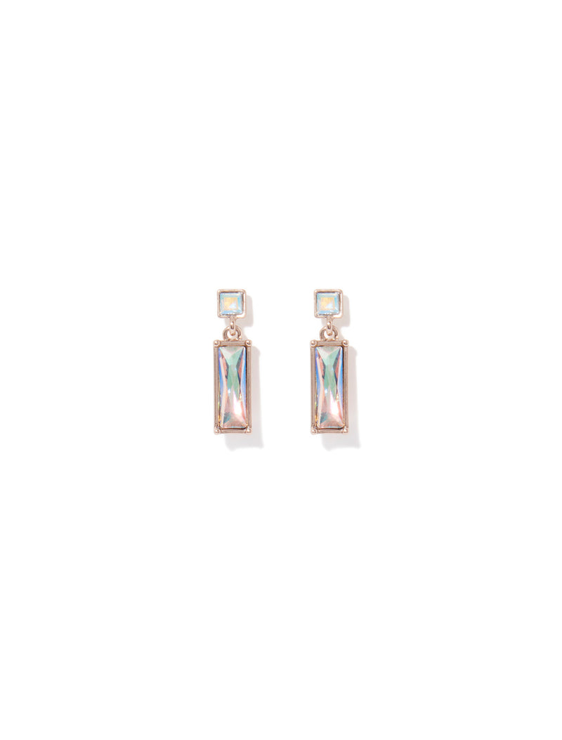 Aria Rectangle Drop Earrings Forever New