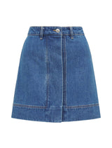 Keli Denim Mini Skirt Forever New