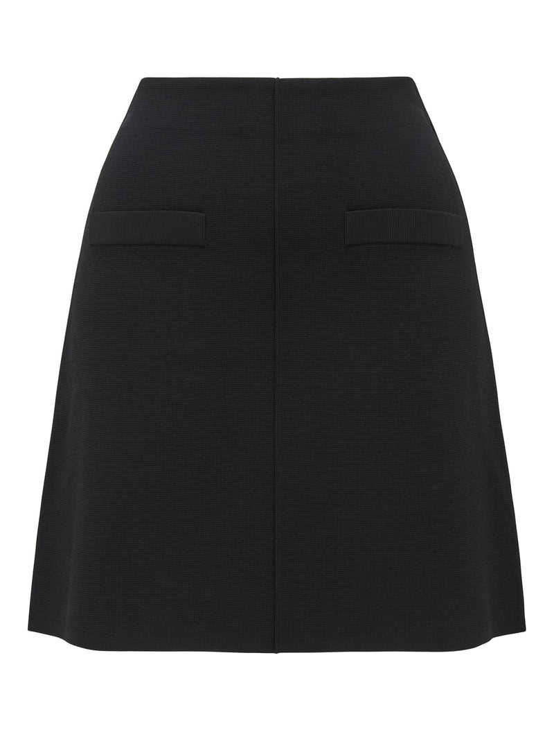 Sara Crepe Knit Mini Skirt Forever New