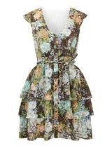 Zoe Ruffle Mini Dress Forever New