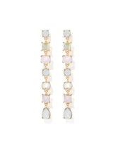 Signature Isabelle Glass Stone Drop Earrings Forever New