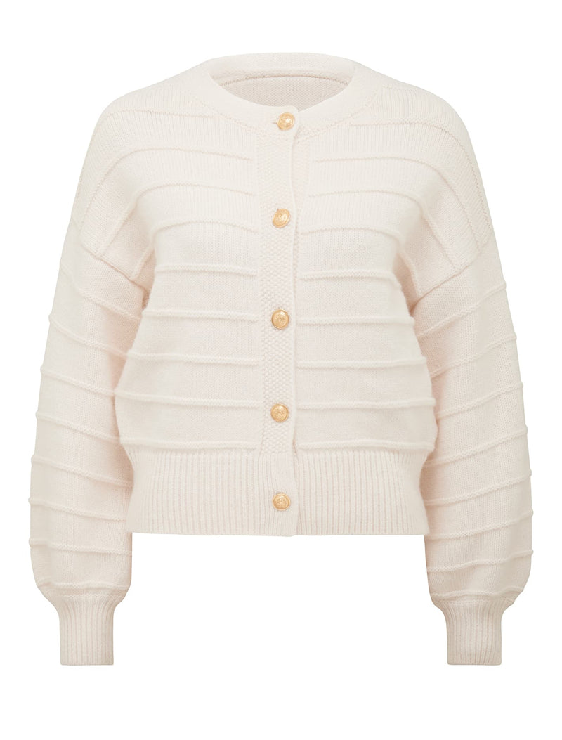 Monroe Cropped Knit Cardigan Forever New