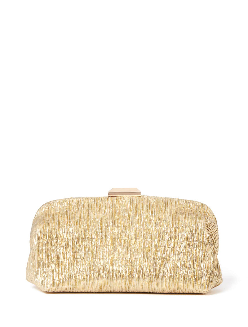 Peony Plisse Clutch Forever New