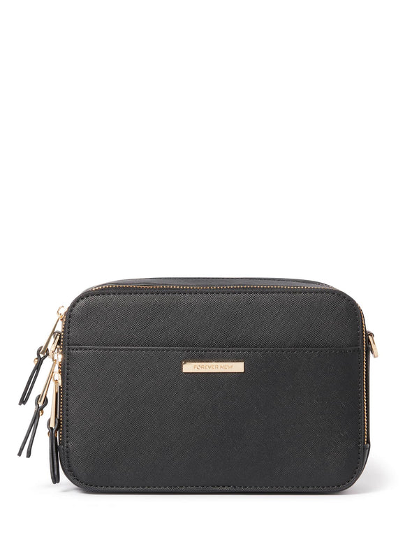 Pam Shoulder Bag Black | Forever New